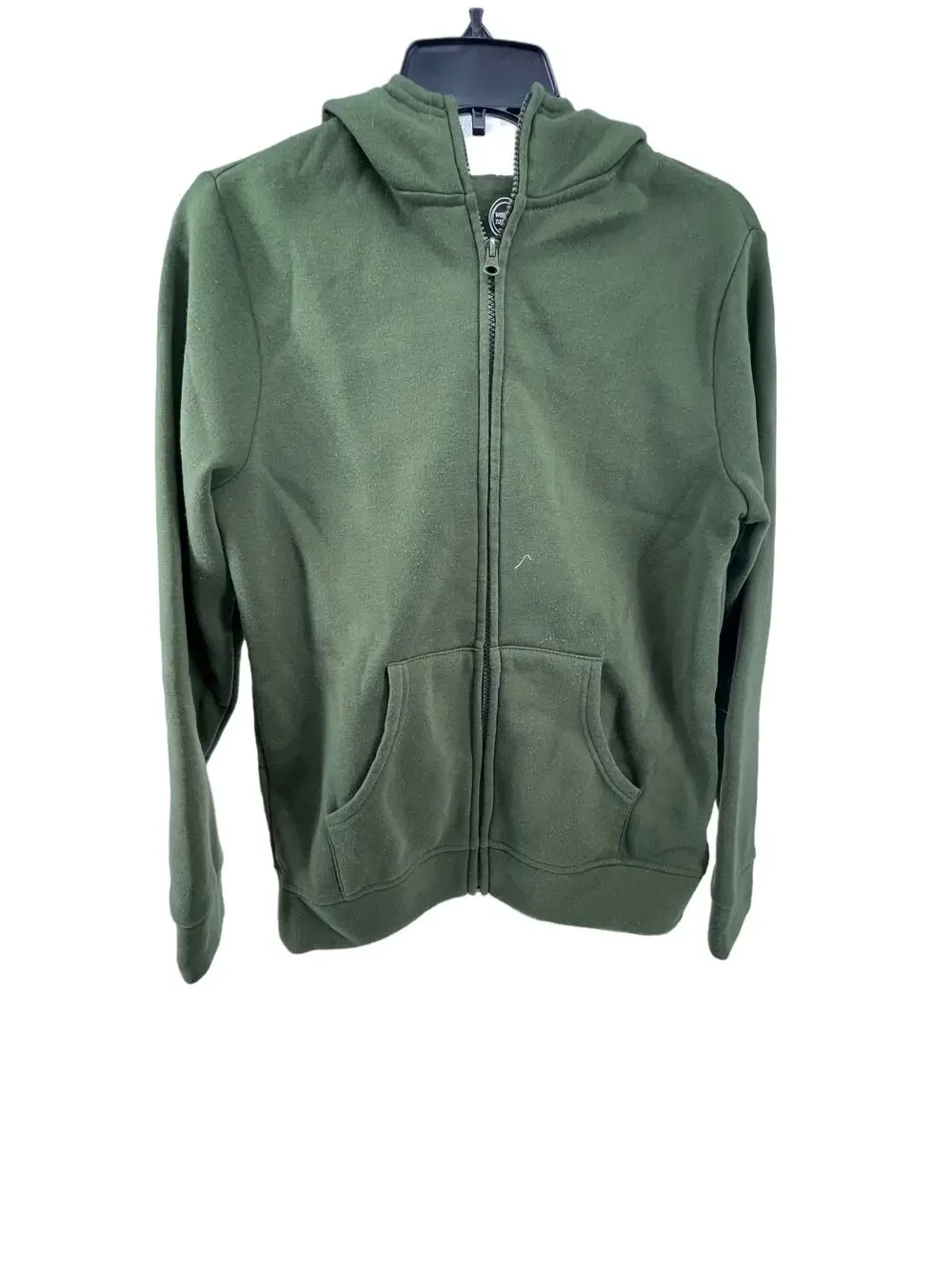 Wonder Nation Boys Green Full Zip Hoodie Sweatshirt Youth Size XL 14-16